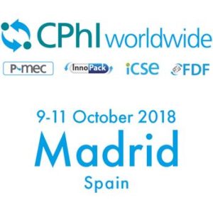 CPHI MADRID (SPAIN) 09-11 OCTOBER 2018