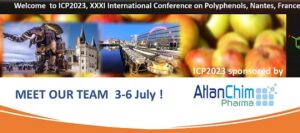 International Conference on Polyphenols – ICP2023 (Nantes-FR) 3-6 July 2023